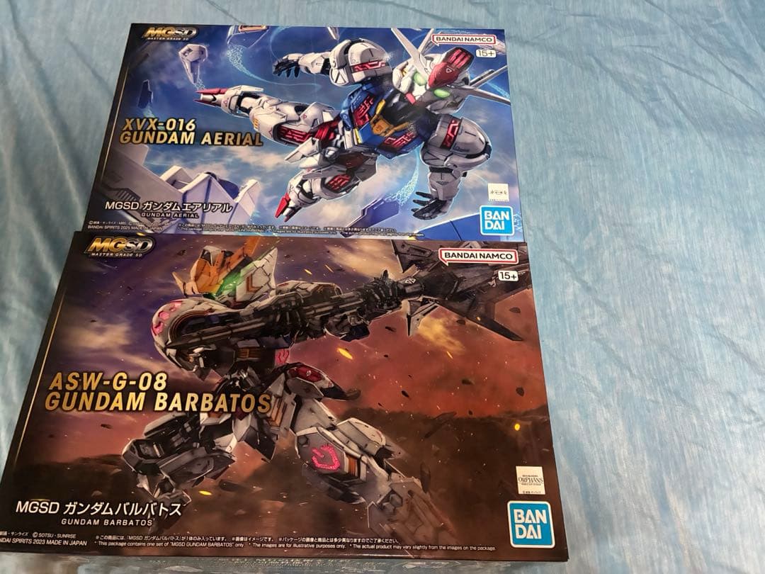 MGSD ガンダムエアリアル & バルバトス セット
