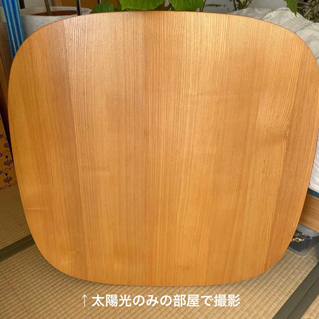 値下げ不可　廃盤品　無印良品　正方形こたつ ナチュラル