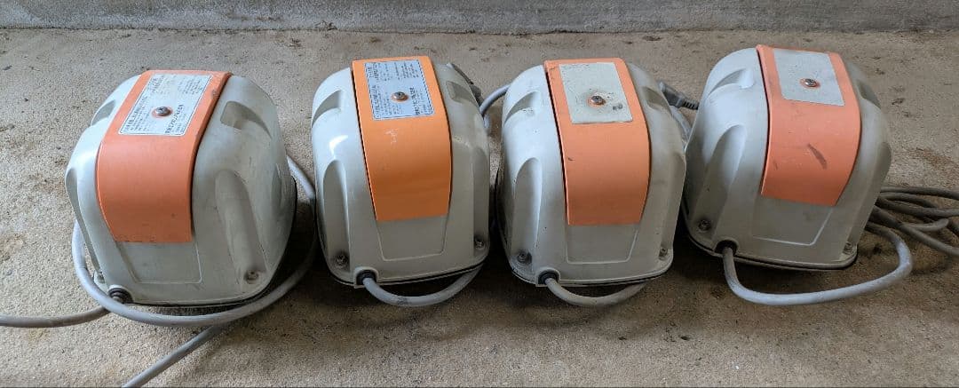 ジャンク　4台セット　エアーポンプ AP-120F エアポンプ ブロワー