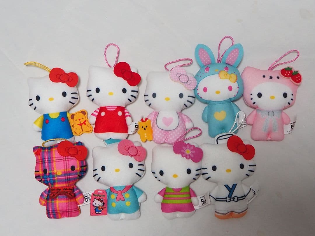 希少品　サンリオ　キティ　ぬいぐるみ　vivitix　キティ展　1988