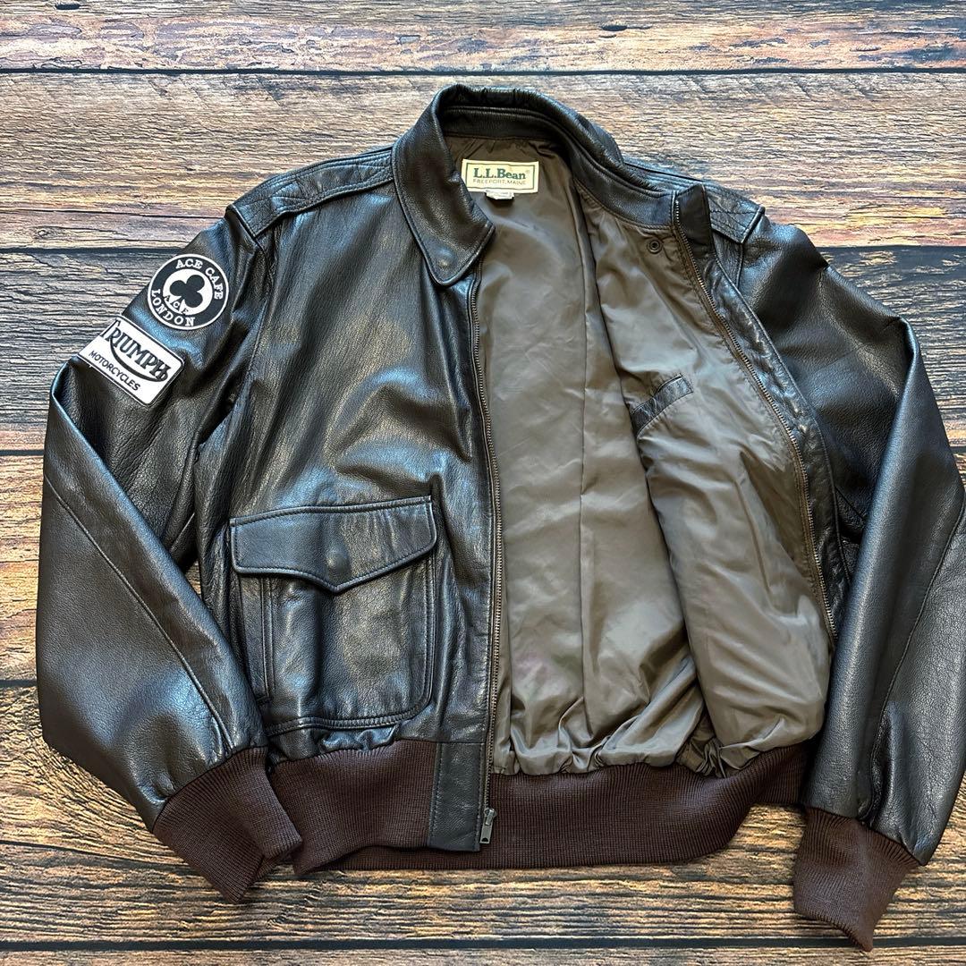 L.L.BEAN / 80's ～ A-2 LEATHER JACKET