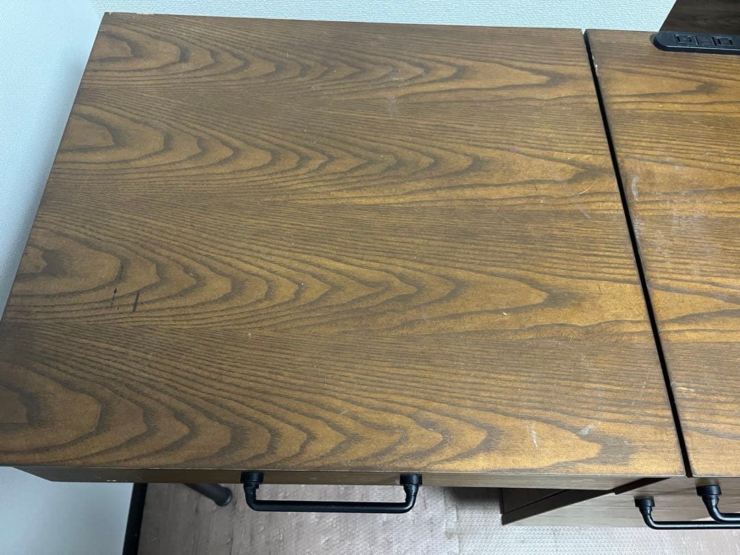 ロウヤ　ドレッサー　ブラウン