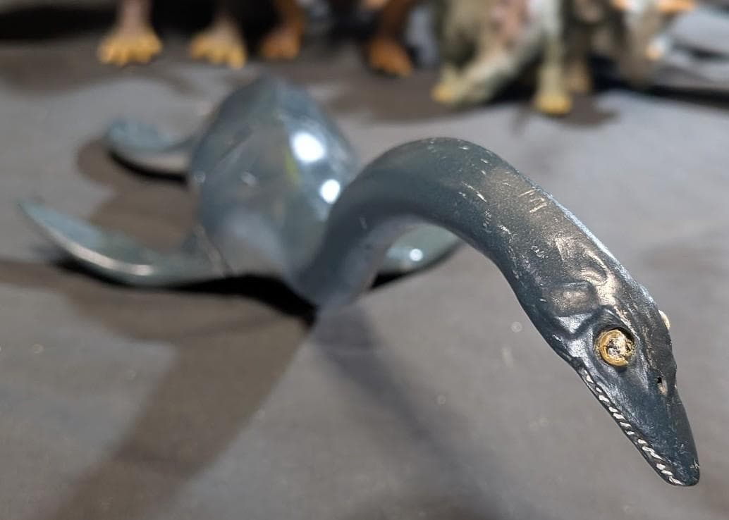 昭和レトロ恐竜（ツクダホビー）ソフビフィギュア６体セット