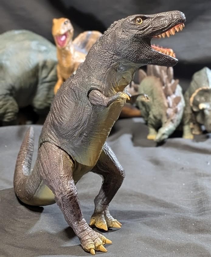 昭和レトロ恐竜（ツクダホビー）ソフビフィギュア６体セット
