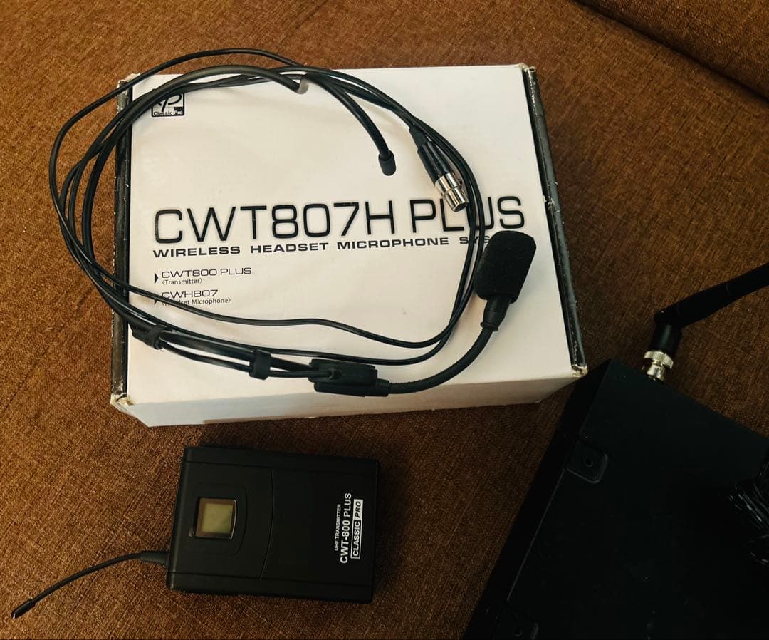 配信機器・PA機器・レコーディング機器 CLASSIC PRO CWR-800 PLUS & CWT807H PLUS