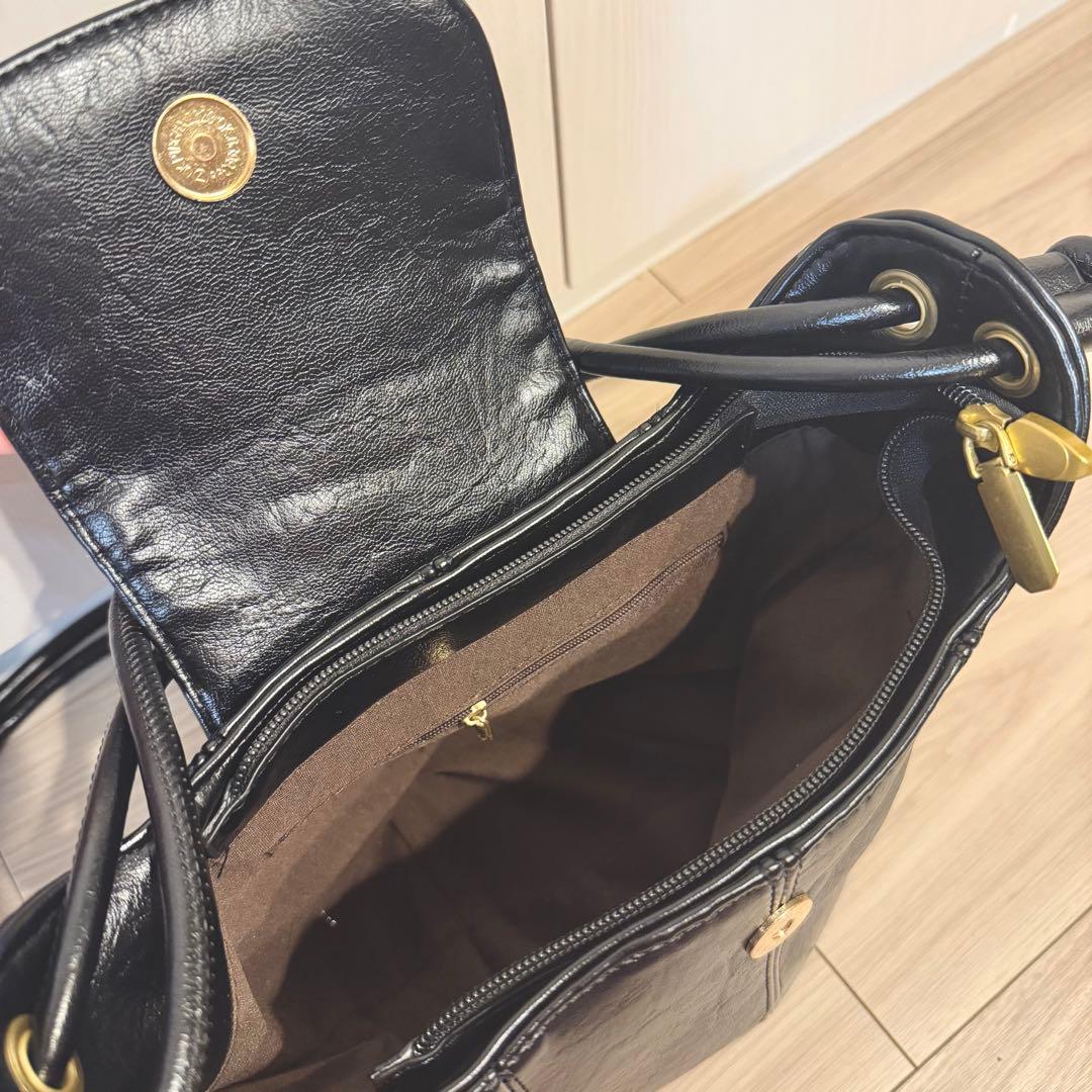 新品　Agnes b ブラック　ショルダーバック