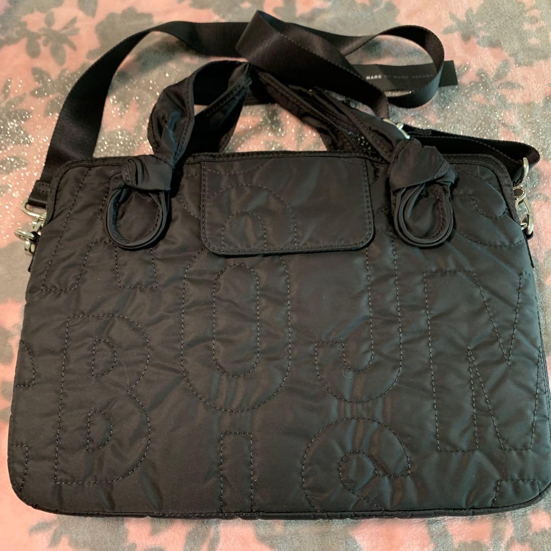 Mini Marc Jacobs ブラックバッグ パソコン入れ