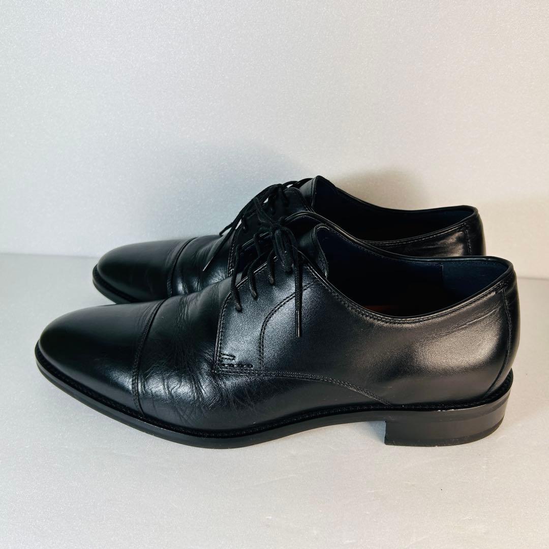 【美品】COLEHAAN コールハーン黒レザー　シューズ ストレートチップ