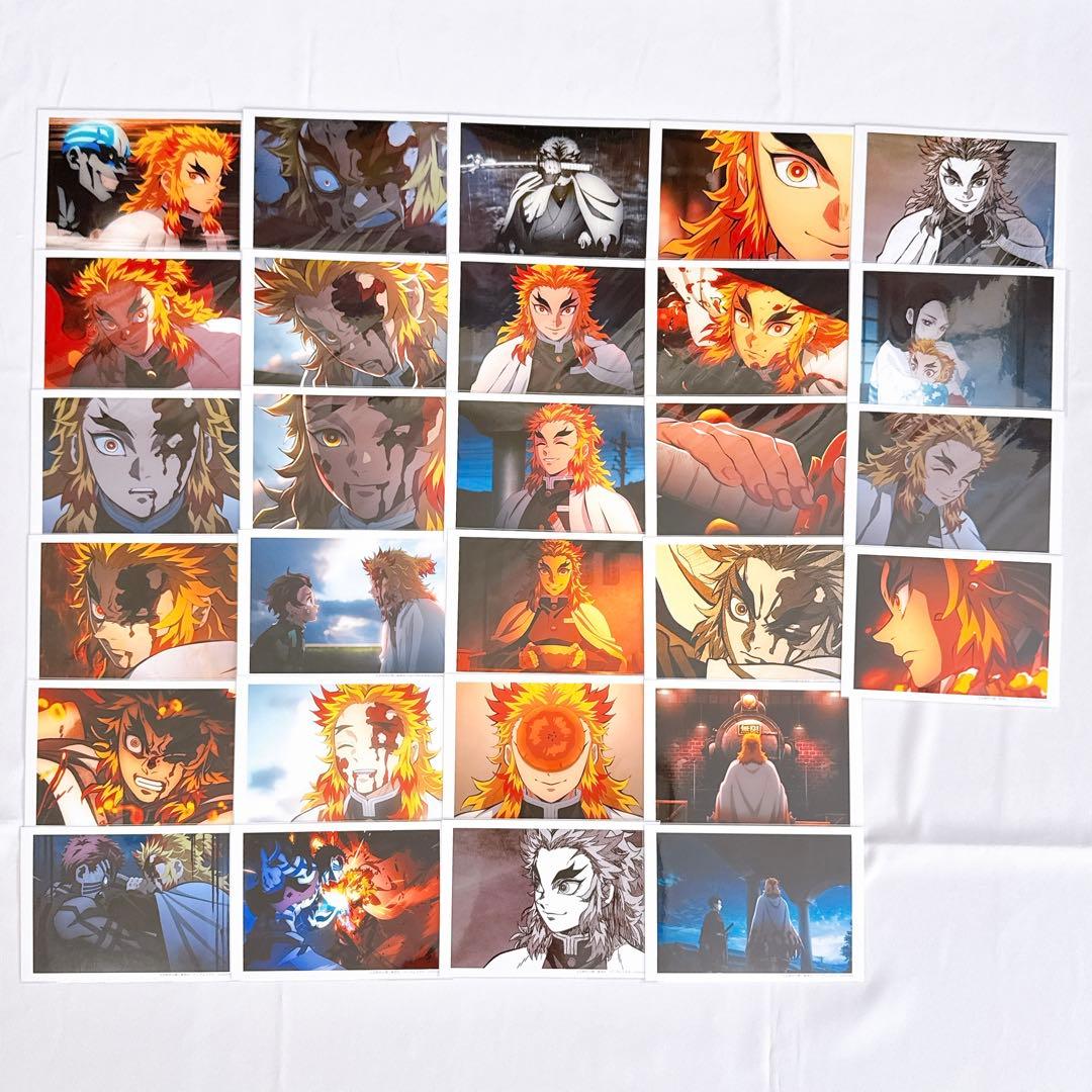 鬼滅の刃 煉獄杏寿郎 無限列車編 ブロマイド 遊郭編 くじ 場面写 ランダム