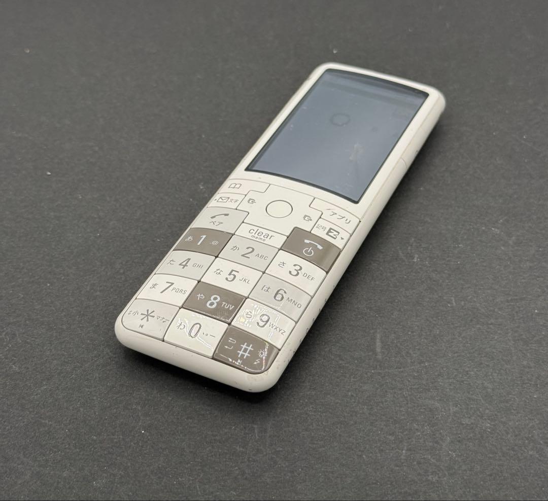 au infobar2 W55SA シルバー インフォバー2 携帯電話 ガラケー