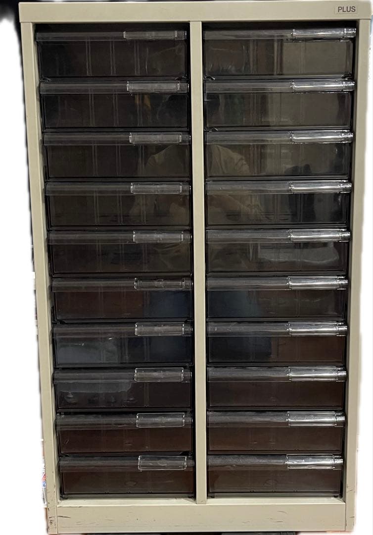 PLUS CN-210F 書類・小物整理ケース　A4　レターケース　キャビネット