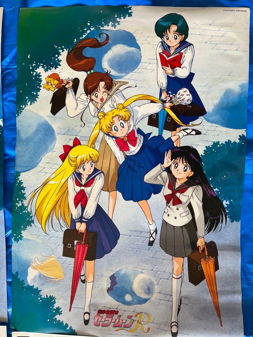 【O-650】セーラームーン ポスター当時物 非売品