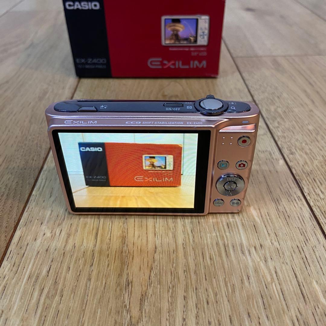 カシオ CASIO EX-Z400ピンク 平成レトロ コンデジ カメラ