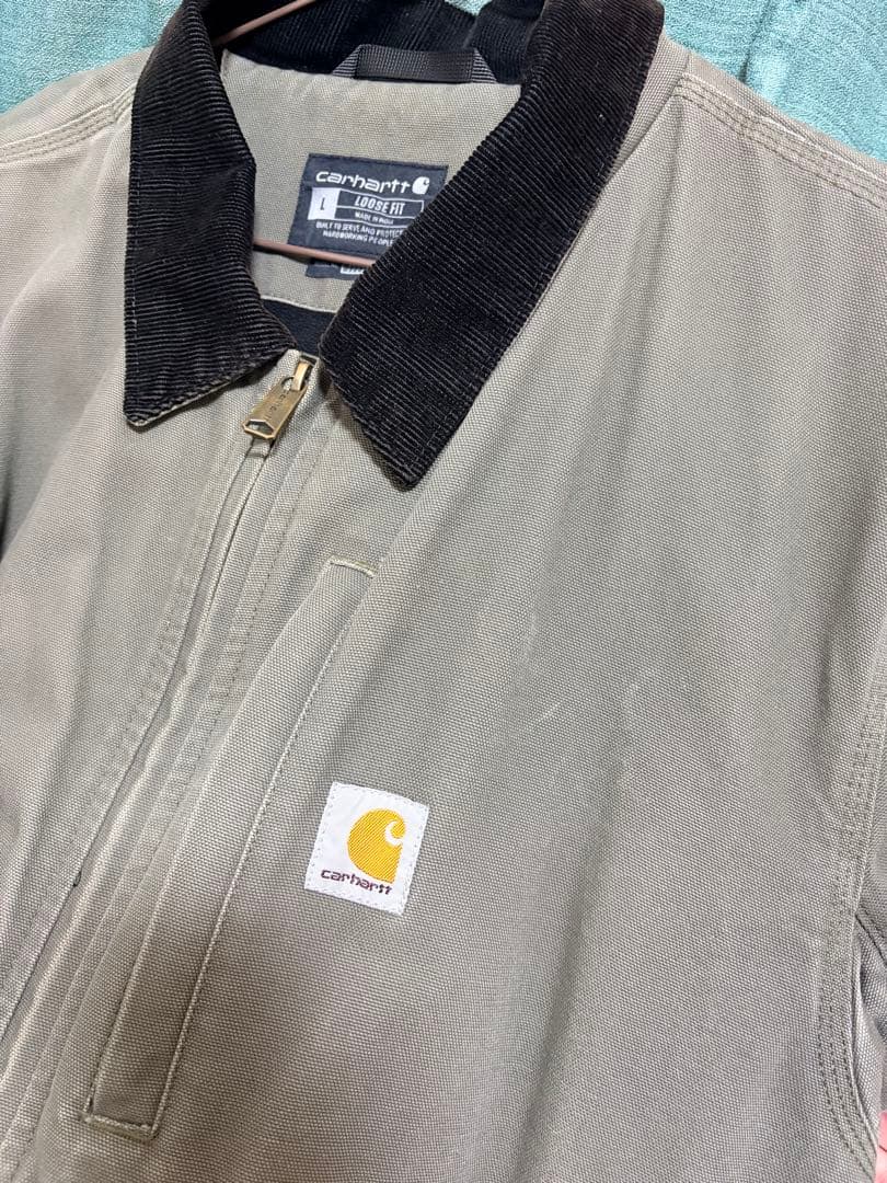 Carhartt デトロイトジャケット L サイズ カーキ