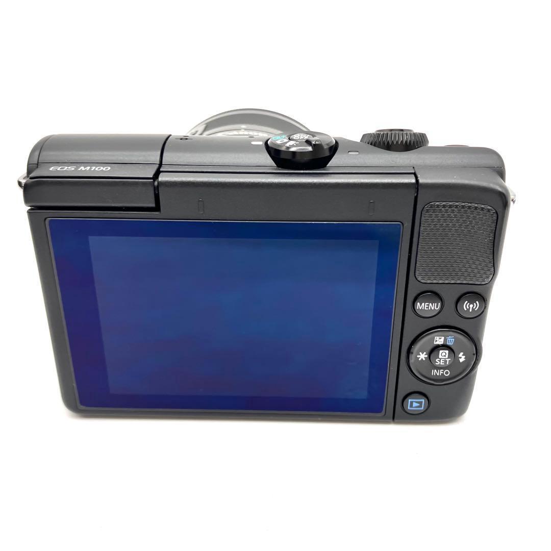 美品♪ Canon EOS M100 ブラック　15-45mmレンズキット