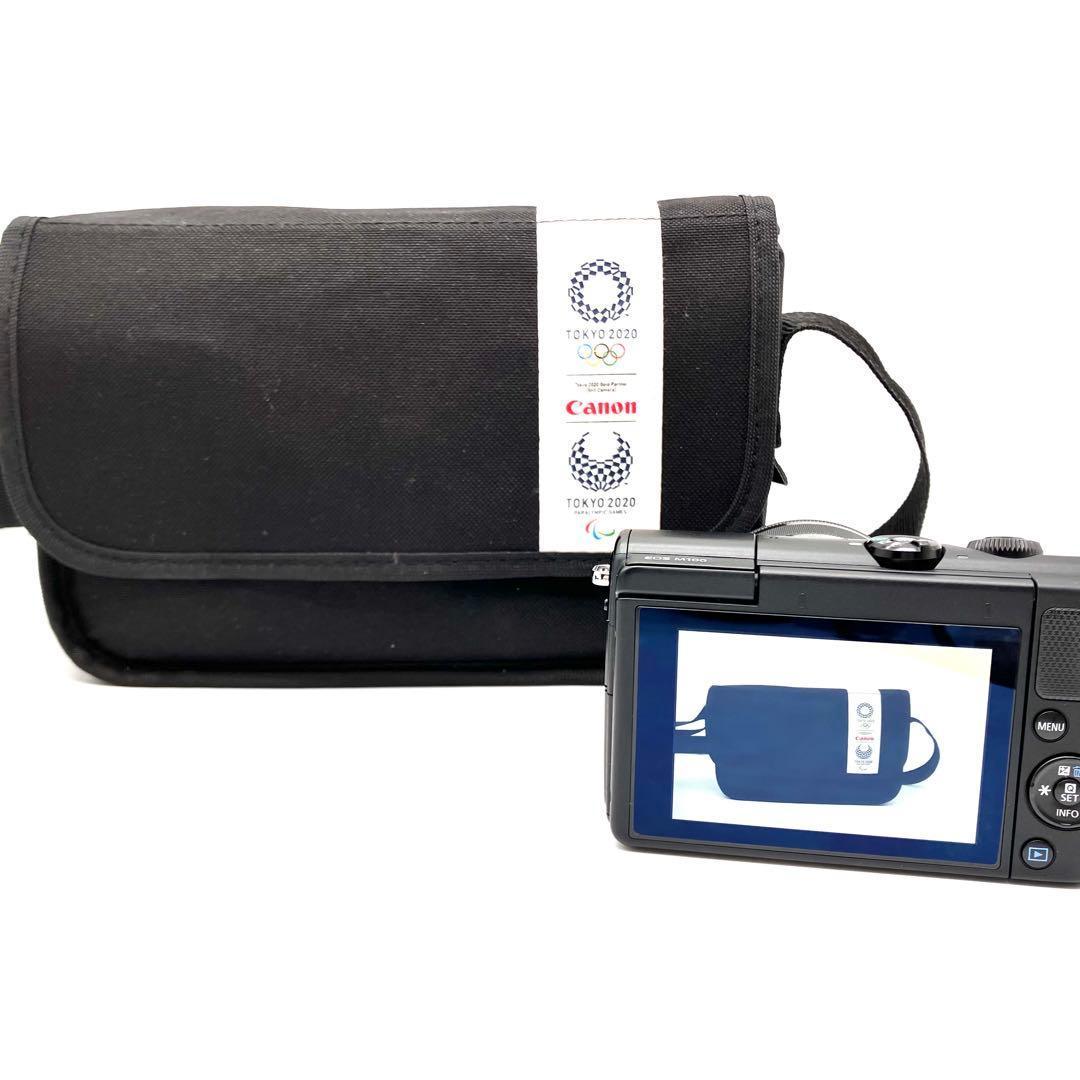 美品♪ Canon EOS M100 ブラック　15-45mmレンズキット