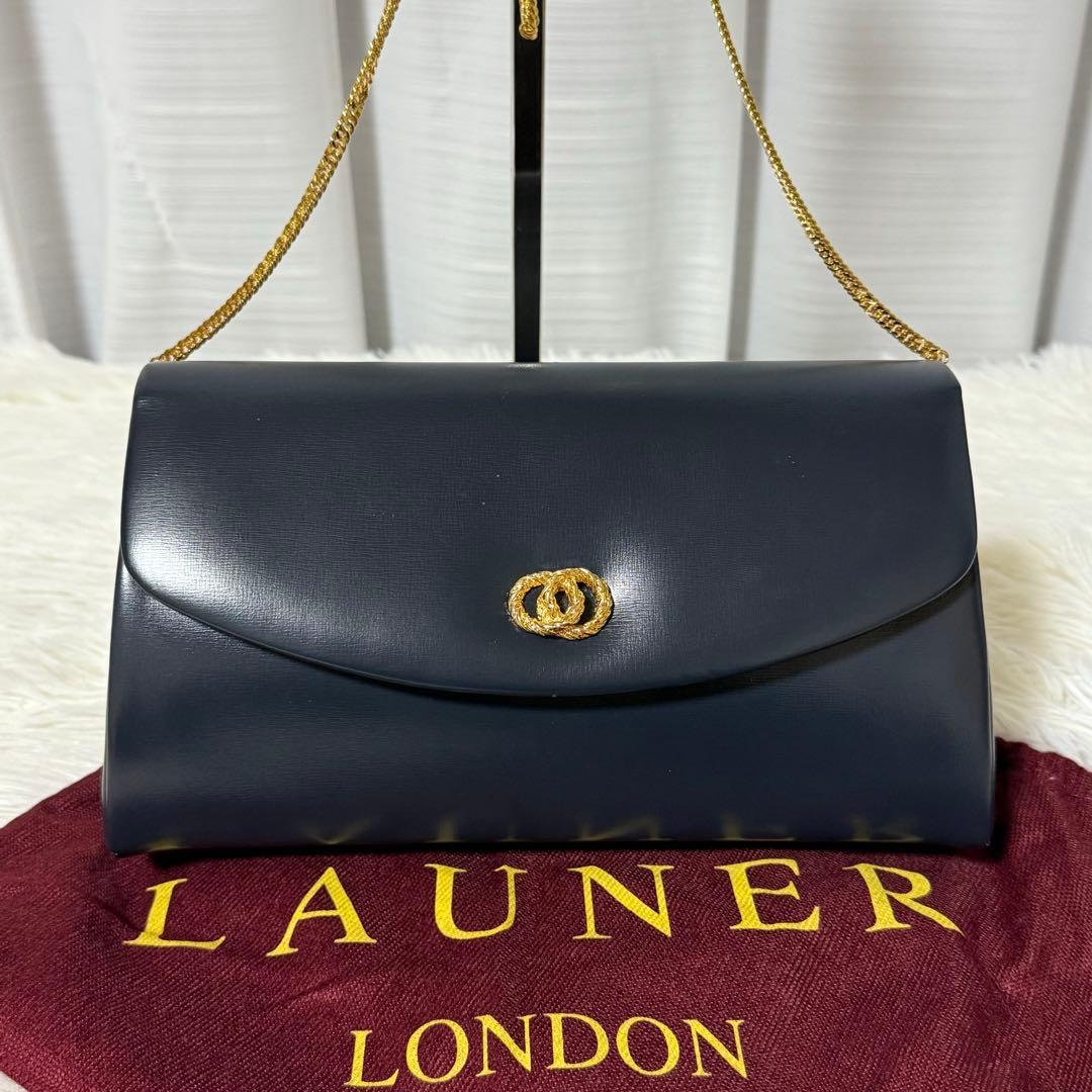 ⭐️未使用品⭐️ ロウナーロンドン　チェーンショルダーバッグ　パーティーバッグ