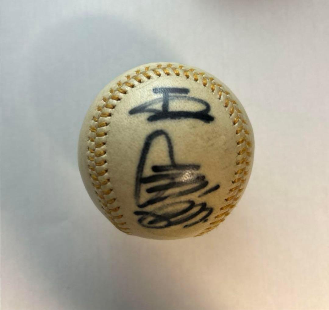 【直筆】王貞治、長嶋茂雄サインボール　(巨人ロゴ入り)