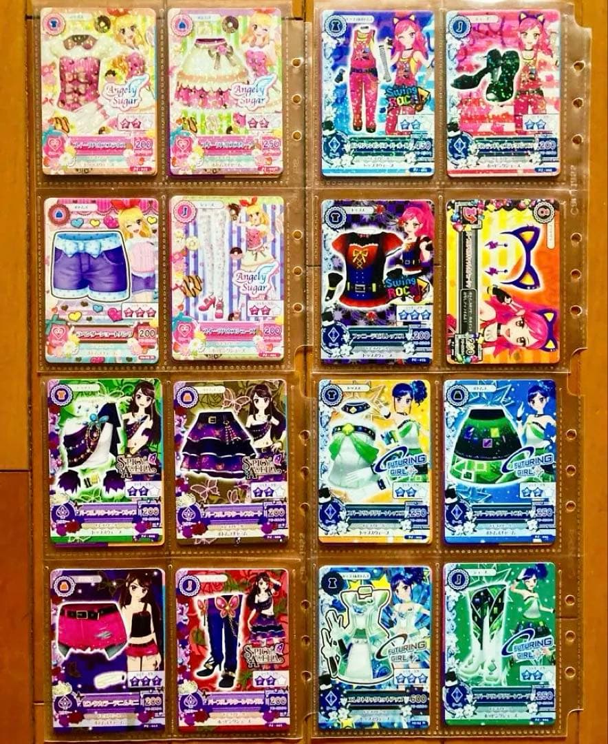 アイカツカード　まとめ売り　230枚　ファイル　バインダー　エンジェリーシュガー