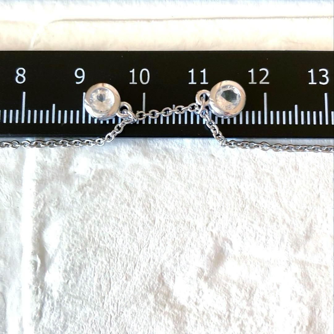 フェナカイト&ポルーサイト S925ブレスレット