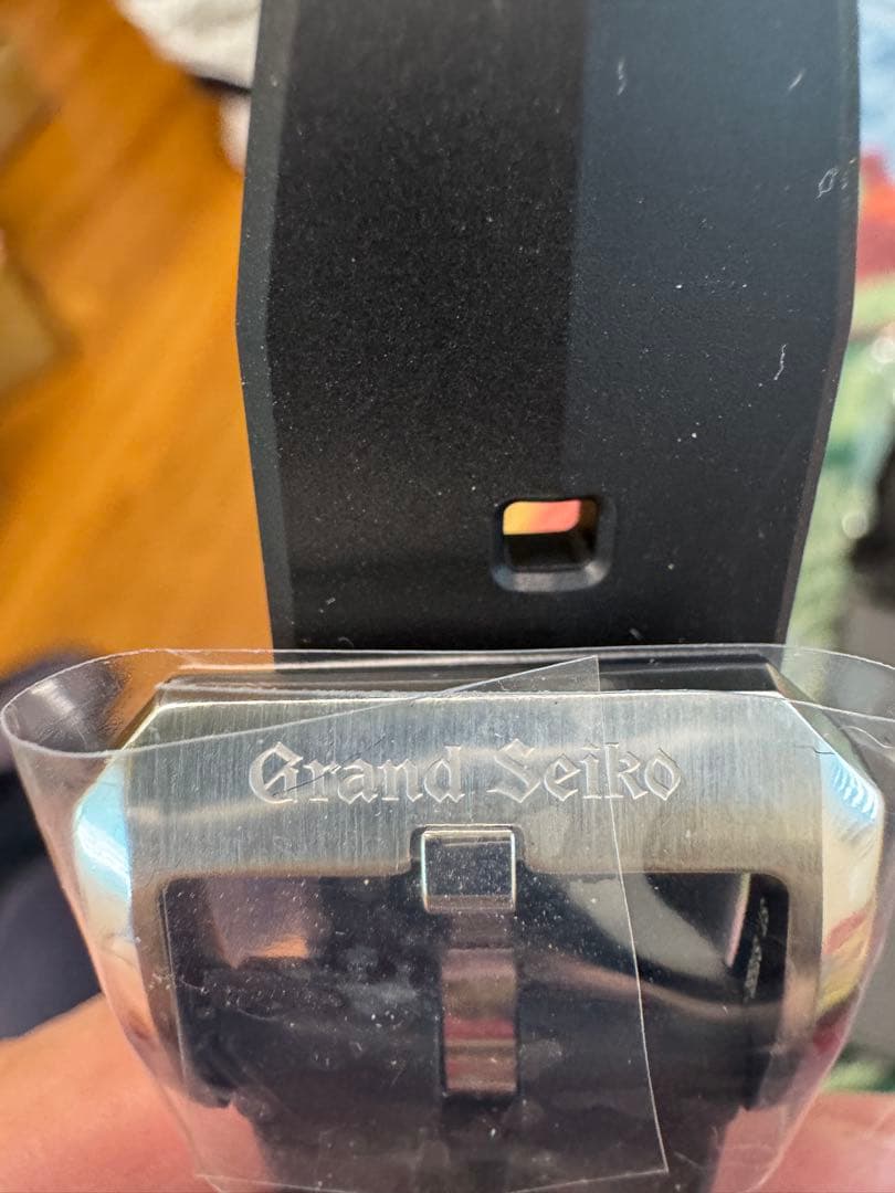 Grand Seiko ラバーベルト ブラック　かん幅22mm新品