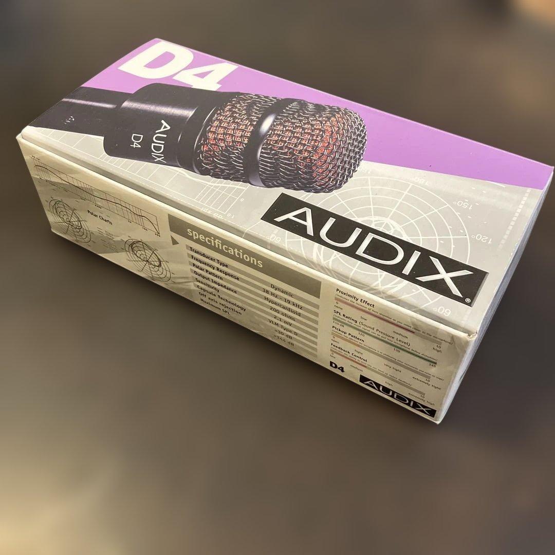 AUDIX D4 ダイナミックマイク