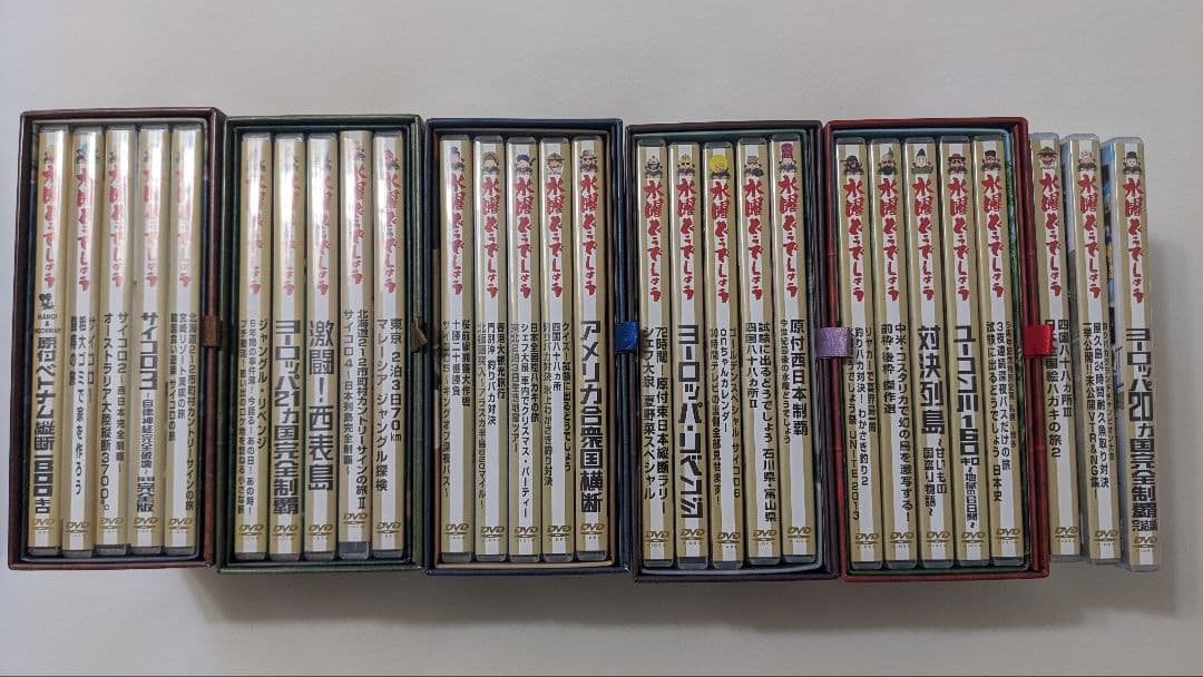 水曜どうでしょう DVD全集5セット 絵葉書・フィギア付き