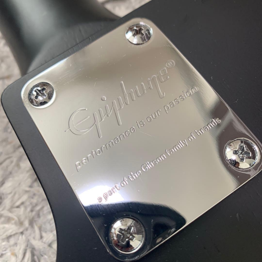 美品 Epiphone エピフォン レスポール SL ブラック 軽量ギター