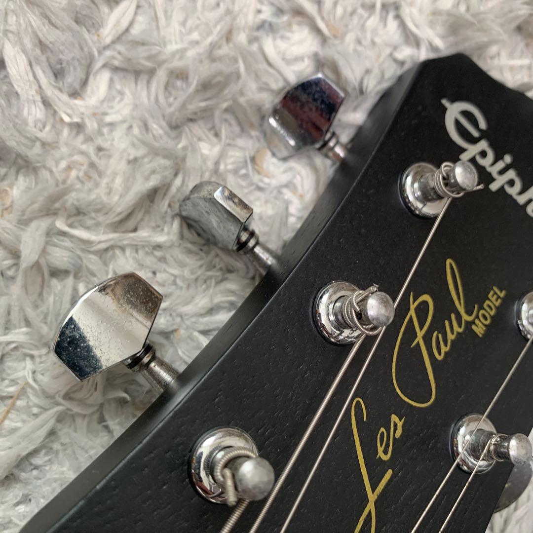 美品 Epiphone エピフォン レスポール SL ブラック 軽量ギター