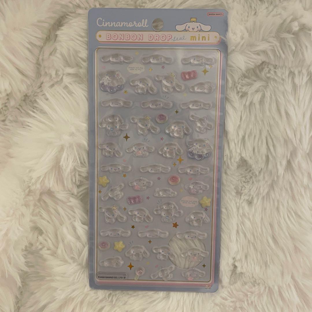 【正規品】8点セット正規品　ボンボンドロップシールミニminiサンリオ