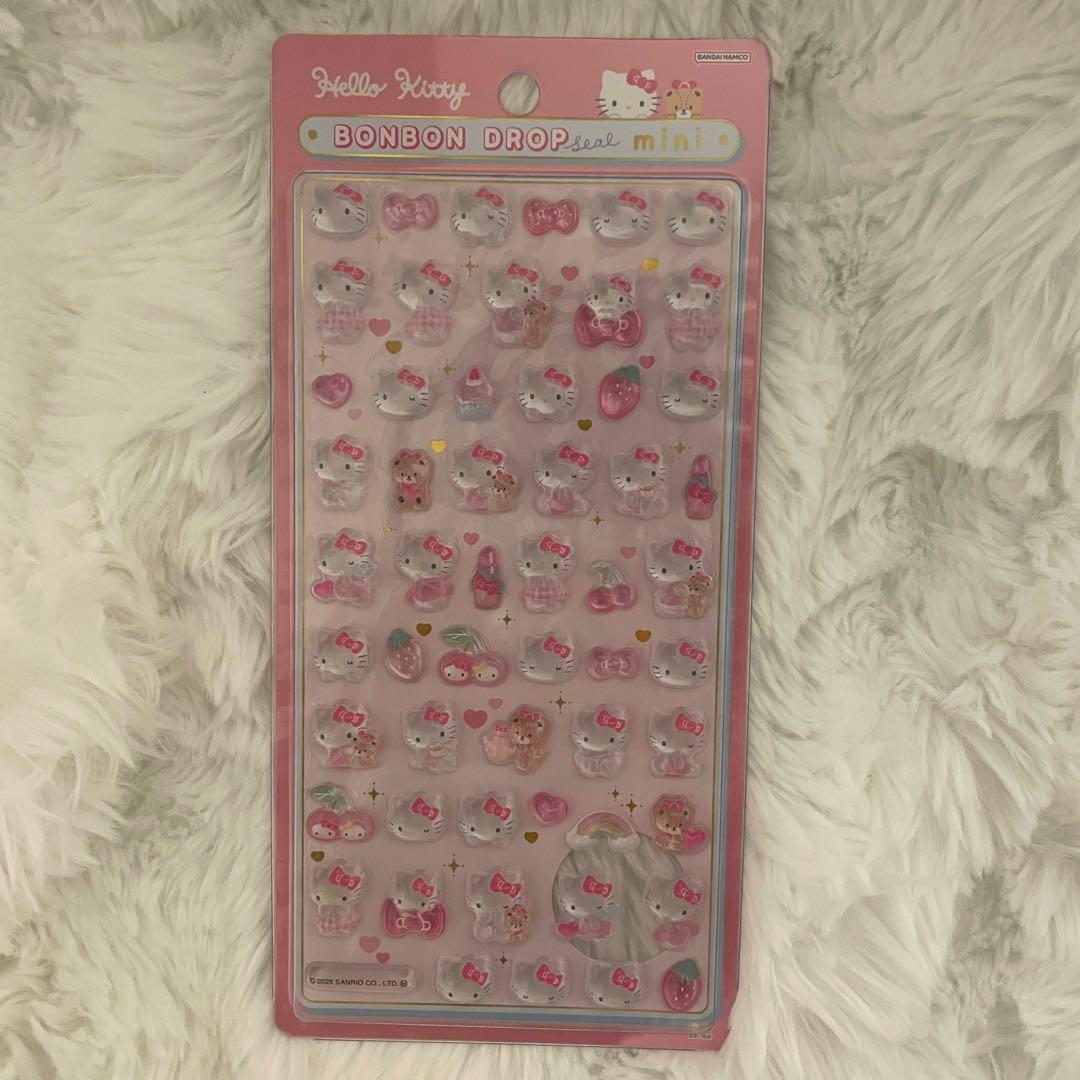 【正規品】8点セット正規品　ボンボンドロップシールミニminiサンリオ