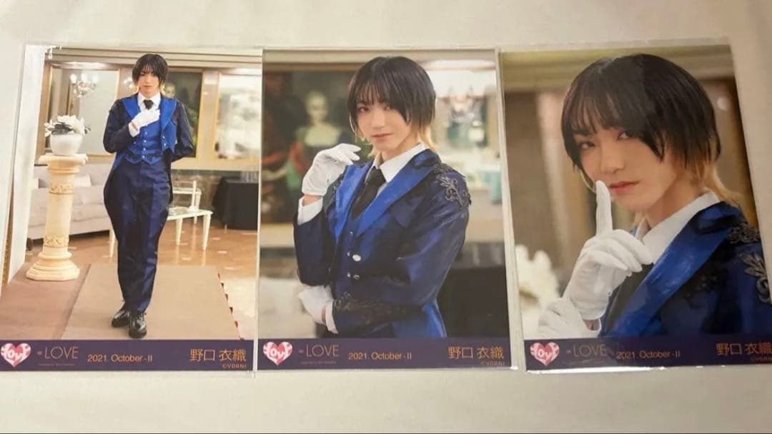 野口衣織 祝祭 直筆 ノーマル コンプセット