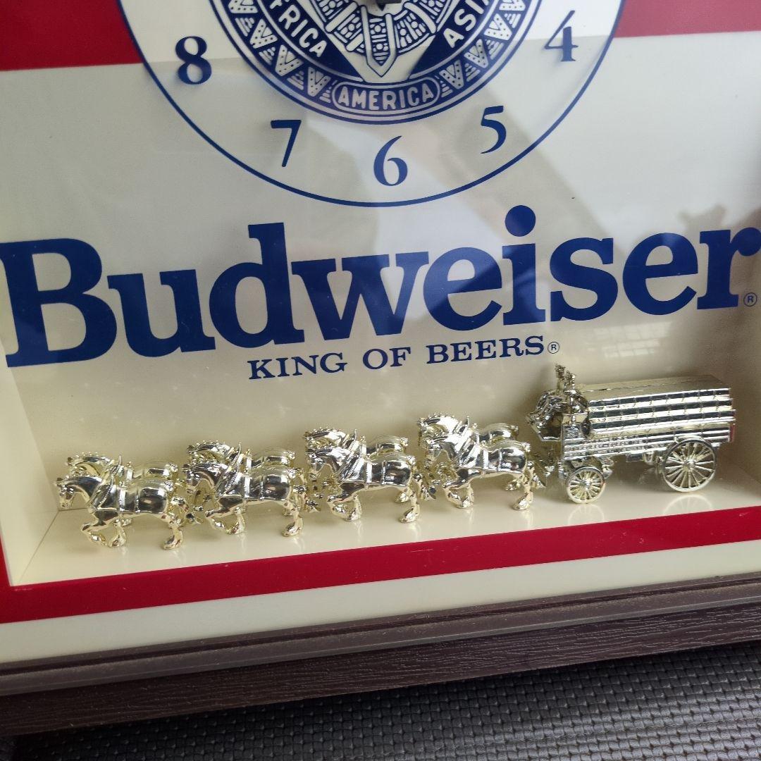 Nnnnn　バドワイザー　看板掛け時計　USA ジャンク