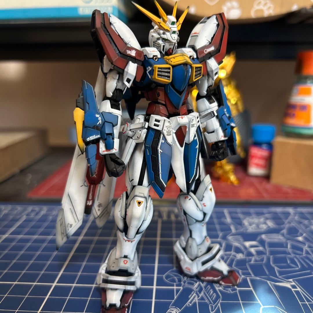 RG ゴッドガンダム　1/144 塗装完成品