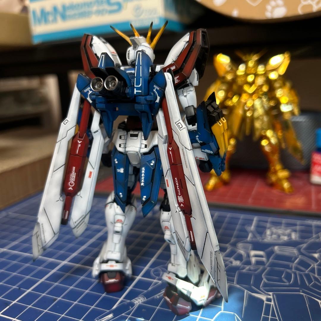 RG ゴッドガンダム　1/144 塗装完成品