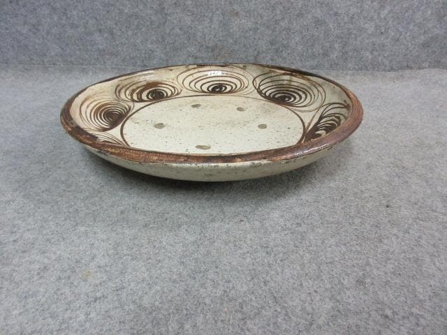 瀬戸焼馬の目皿 [B25498]