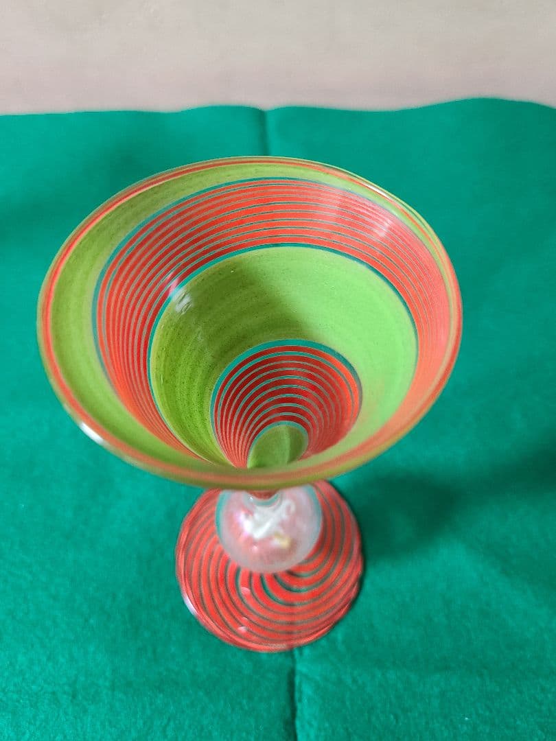 オーストリアビミエ工房アンティークグラス