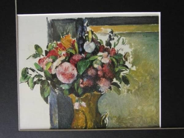 ポール・セザンヌ、「FLEURS DANS UN VASE」、海外版超希少レゾネ