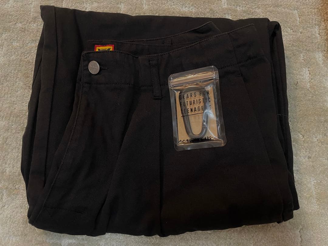 新品HUMAN MADE SKATER PANTS ブラック Ｌ