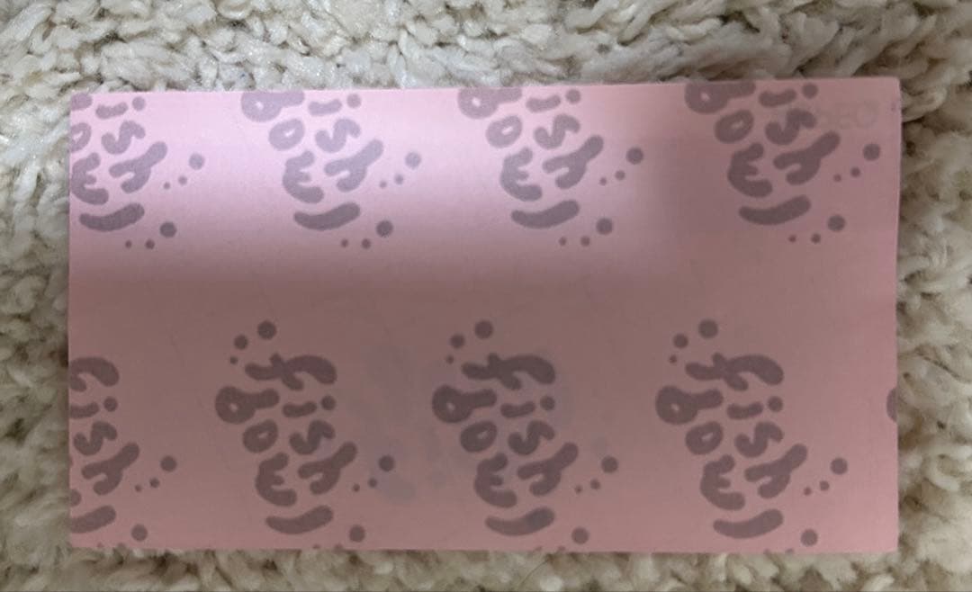 fishbowlチェキ券・特典券