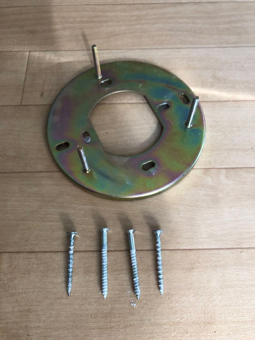 フラワー型ガラスシェードシャンデリア