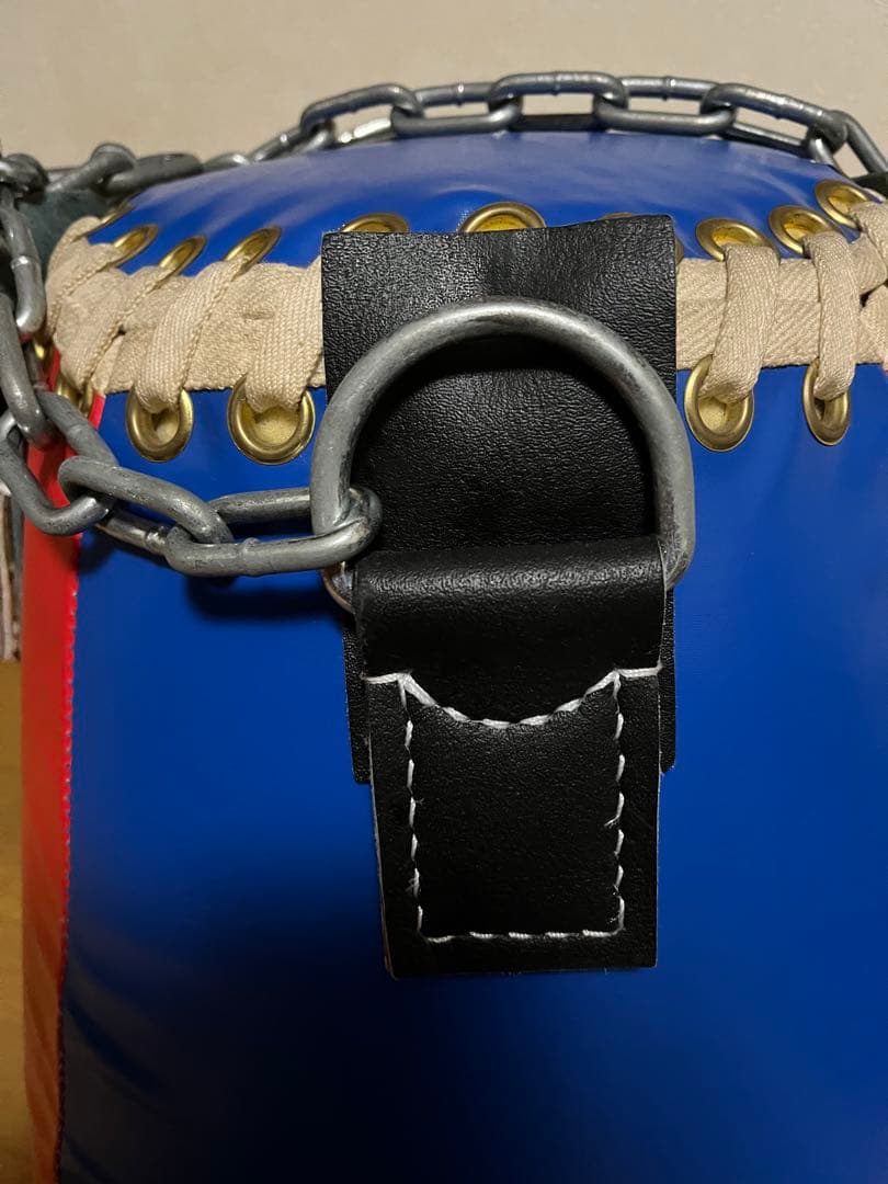 Winning ウイニング　タイミングバッグ　サンドバッグ 赤/青 チェーン付き