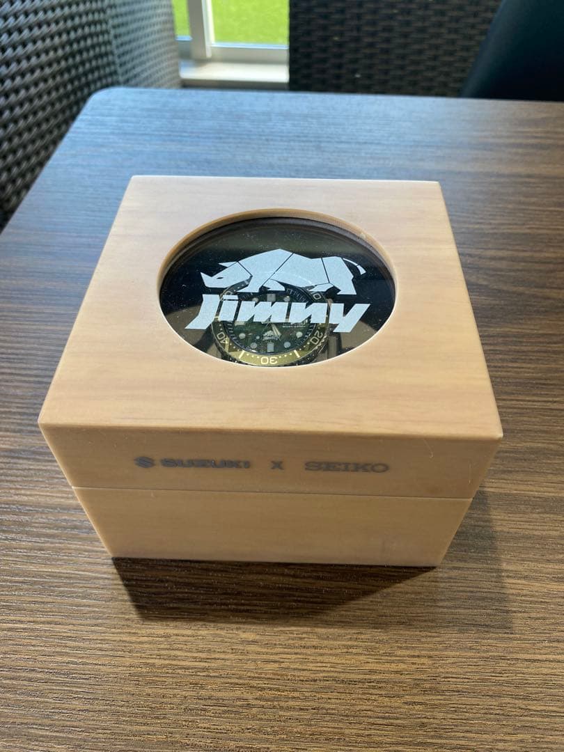 ジムニー　SEIKO ダイバーズ 200m カモフラージュグリーン