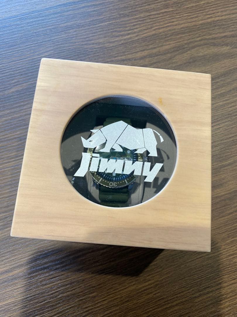 ジムニー　SEIKO ダイバーズ 200m カモフラージュグリーン