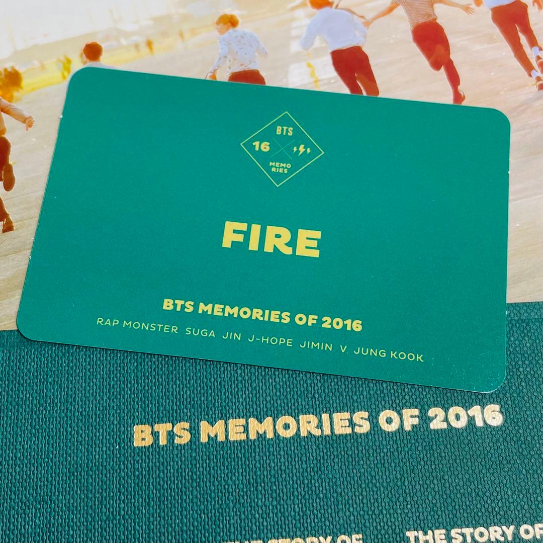 希少トレカ付★BTS MEMORIES OF 2016 DVD 日本語字幕付