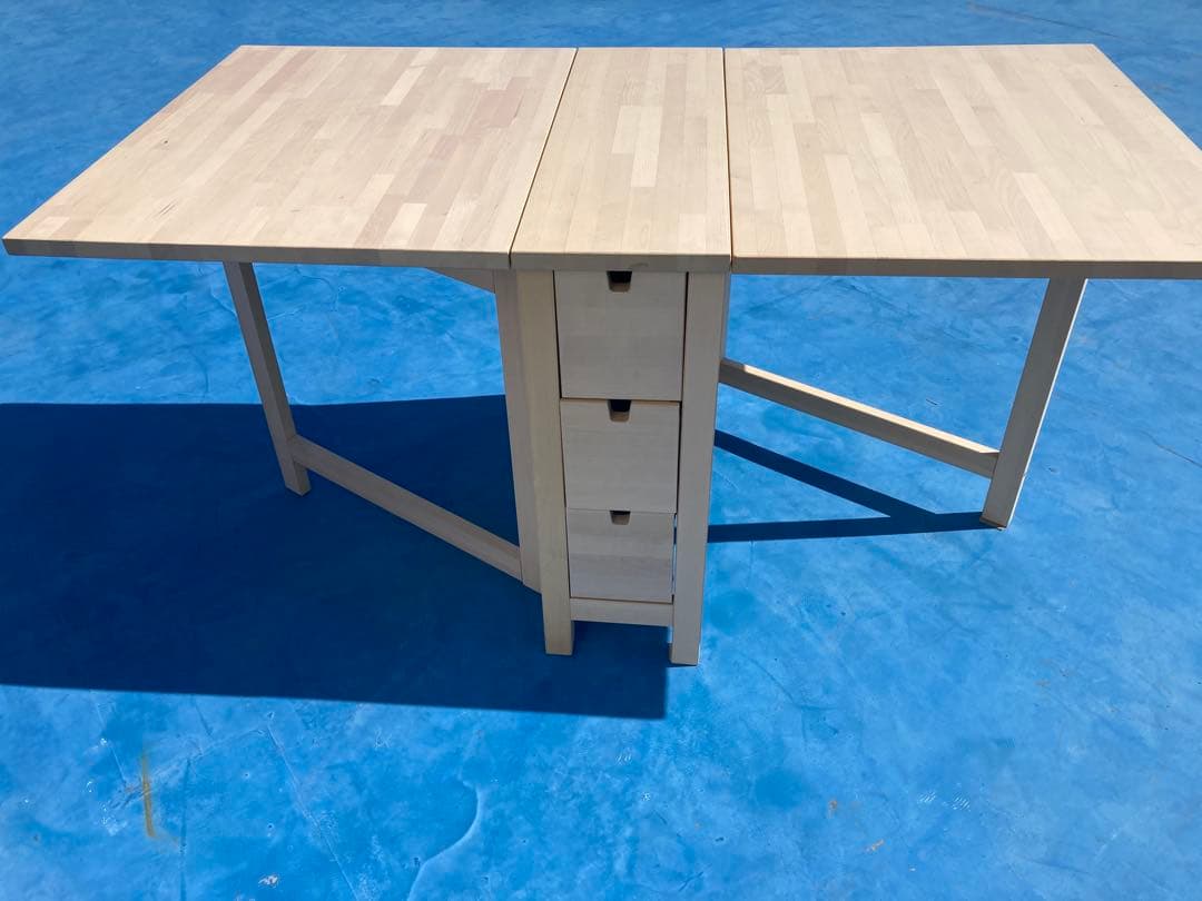 新宿区引き取り可能　IKEA ノールデン　ゲートレッグテーブル