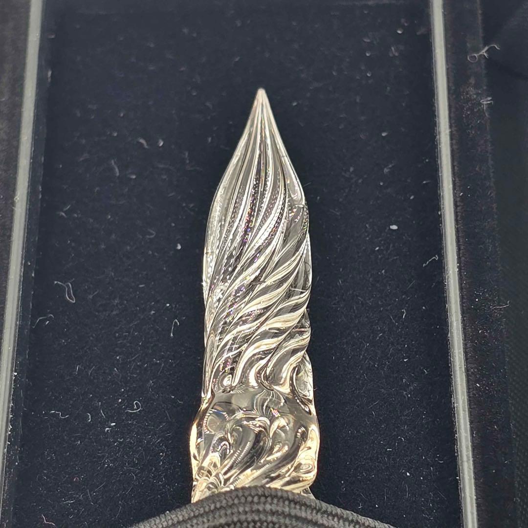 ガラスペン 菅清風 未使用品 筆記未確認 箱付 説明書付