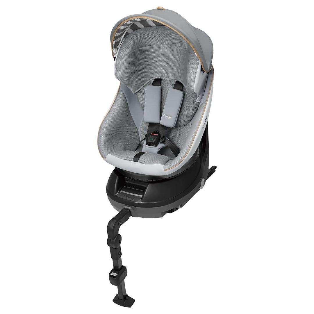 Combi 回転式チャイルドシート グレー
