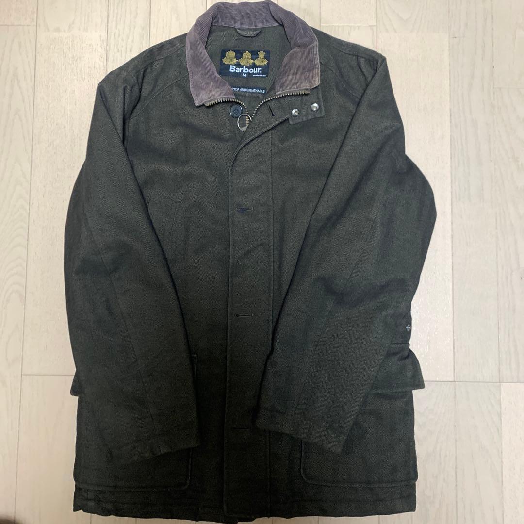 Barbour ウールジャケット　ヘリンボーンジャケット