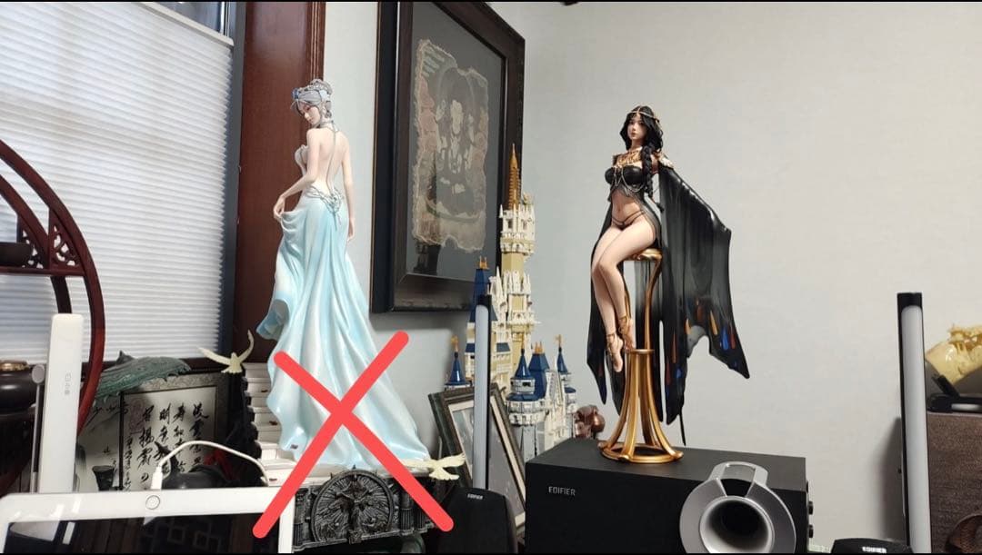 鬼刀シリーズ PIJI 風鈴 籠の中の鳥海琴の煙風鈴アスミ スタチューフィギュア